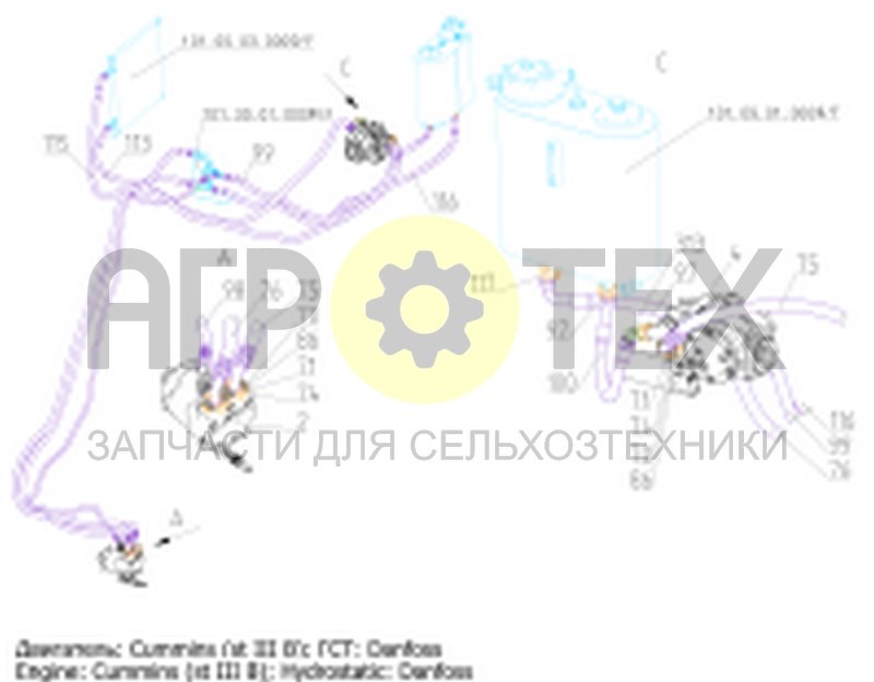 Система ГСТ (101.09.02.000Ф) (№14 на схеме)